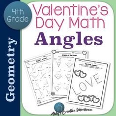 valentine's day math angles