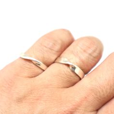 "Sterling Silver Mobius Ring. It's a great alternative for wedding ring. Base Material: 925 Sterling Silver Men Ring Depth: 4mm Women Ring Depth: 2.5mm Metal Stamped: 925 Thickness: 1.5mm Crafting Time: 7 - 10 working days (Non-Peak Season. We try to make it earlier) Shipping Time: 7 - 10 Days (Please top up for Express if you need it urgent) Engraving: Yes. (Please contact us for additional cost.) Plating: Yes. Available in Gold or Rose Gold (Please contact us for additional cost.) Packaging: O Adjustable Twisted Wedding Rings, Modern Twist Infinity Stackable Rings For Anniversary, Anniversary Stackable Rings With Modern Twist, Anniversary Infinity Stackable Rings, Silver Stackable Rings With Modern Twist For Wedding, Modern Twist Stackable Rings For Anniversary With Polished Finish, Infinity Rings With Polished Finish For Wedding, Infinity Wedding Rings With Polished Finish, Silver Twisted Rings For Wedding