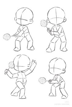 how to draw cartoon tennis players step by step drawing instructions for kids and beginners