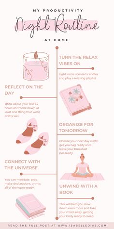 Nighttime Routine Successful Women, Easy Night Time Routine, Mindful Night Routine, Successful Women Daily Routine, Night Rituals Bedtime Routines, How To Create Happiness, Night Routine Ideas For Women, Self Care Evening Ideas, Night Routine After Work