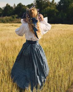 Ellen Tyn on Instagram: “Shop update with new blouses, skirts and dresses after 4 pm GMT, don't forget! foxychest.etsy.com 🌿 Just remind, that all clothings are…” Ellen Tyn, Cottage Clothing, Nature Outfits, Forest Wood, Look Retro, Skirts And Dresses