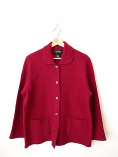 Women's Button down Wool Jacket/Lightweight Jacket. Measurements Length: 26" Armpit to armpit: 22" Shoulder to shoulder: 16 1/2" Shoulder to end of sleeve: 22 1/2" Condition: Gently used. There's no stains or holes. Good condition.  ※Please read the policy before you purchase※ Womens Jackets, Measurement Length, Wool Jacket, Lightweight Jacket, Button Downs, Art Collection, Bathing Beauties, Jackets For Women, Jackets & Coats