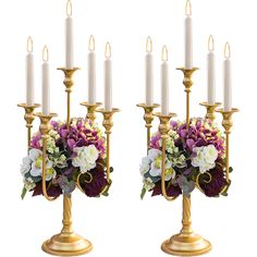 PRICES MAY VARY. Exquisite Workmanship -- Charming tall candle holder for taper candles, gold finish, beautiful pillar column, delicately designed curved scroll-branch and classic pedestal. The 5 candelabra candle holder will surely invoke a great allure into your decor. Traditional & Antique Style -- Tall metal candle stands with 5 stretched stems, perfectly combine simplicity with opulence, add vintage, elegant and romantic vibe to the place where they sit. Elegant Centerpiece -- The table top Metal Candle Stand, Flameless Taper Candles, Metal Candelabra, Centerpiece Christmas, Tall Candle Holders, Gold Candle Sticks, Gold Candle, Gold Candle Holders, Tall Candle