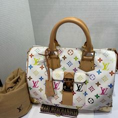 Louis Vuitton Speedy 30 In Multicolor Monogram With Dust Bag, Clochette. Made In France, Date Code :Sp0054. Preloved. Brass Hardware On All Corners,Rolled Handles, Leather Trim Embellishments, Alcantara Lining, Zip Closure At Top, Protective Feet At Base. Nike Fashion Shoes, Louis Vuitton Speedy 30, Speedy 30, Nike Fashion, Louis Vuitton Speedy, Brass Hardware, Leather Trim, Leather Trims, Made In France