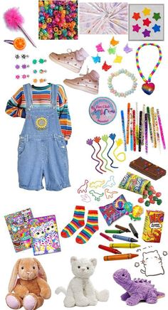 Silly Clothes, Rainbow Outfit, Lisa Frank