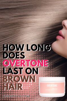 A lot of people believe that if you have brown or dark hair, your new hair color will definitely NOT show up. Well, that’s not entirely true. With oVertone, you can achieve darker shades of pink, blue, orange, red, purple, or green. And in terms of duration, oVertone on brown hair can last for a couple of weeks. You’ll notice color fading around 10 washes. But if you want to maintain the color for a longer time, you can always re-apply oVertone conditioner. Overtone On Brown Hair, Color On Brown Hair, New Hair Colors, Dark Shades, Show Up, Red Purple