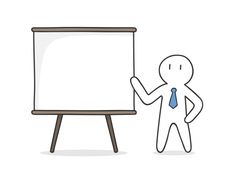 a person standing in front of a whiteboard with his hands on the board and pointing at it