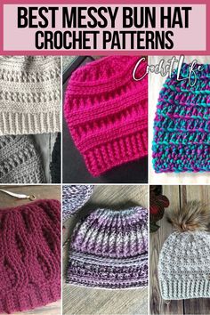 crochet beanie hat patterns for beginners