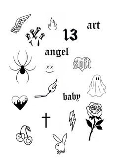 Basic Tattoo Practice, Tat Too Fancy, Small Patch Tattoo, Fancy Tattoo Design, Cool Face Tattoos, Tattoo Fancy, Punk Tattoo Ideas, Fancy Tattoo