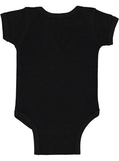 Infant Baby Rib Bodysuit - BLACK - NB | Rabbit Skins Infant Baby Rib Bodysuit in Black Size Newborn | Cotton Pink Garnet, Pink Ballerina, Bodysuit Black, Ribbed Bodysuit, Carolina Blue, Black Bodysuit, Infants, Navy And White, Orange Color