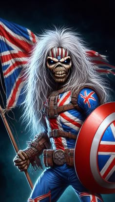 Eddie The Head, Iron Maiden Eddie, Rock Band Posters, Creature Artwork, Heavy Metal Rock