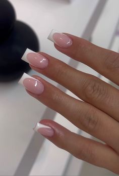 Cute Nails To Get, Clean Nail Ideas, Airbrush Nails, Polygel Nails, Nail Design Inspiration, Summery Nails, Classy Acrylic Nails, Unique Acrylic Nails, Girls Nails