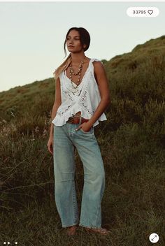 Barrel Jeans, Jeans Free People, Free People Clothing, Free People Jeans, Denim Collection, Little White Dresses, Midi Maxi Dress, Plus Size Swimwear, Long Blouse