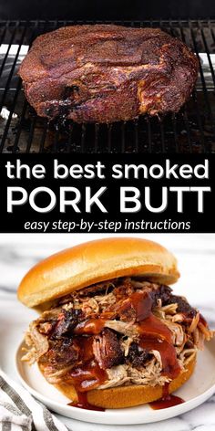 Pulled Bbq Pork Recipes, Trager Smoker Recipes Pulled Pork, Smoked Pork Sandwich Recipes, Treager Smoker Recipes Pulled Pork, Pulled Pork In Electric Smoker, Best Pulled Pork Smoker Recipe, Smoked Picnic Roast, Smoked Pulled Pork Sliders, Pulled Pork On Pellet Smoker