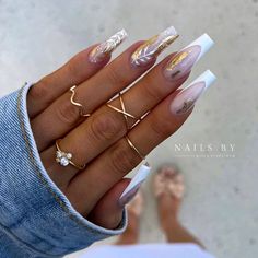 Pageant Nails, Wedding Nail Designs, Classic Nail, Nail Looks, Stunning Nail Designs, Simple Gel Nails, Wedding Nail, Wedding Nails Design