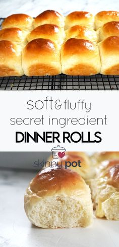 soft and fluffy secret ingredient dinner rolls are the perfect appetizer for any special occasion