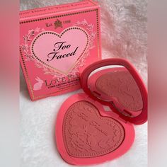 Nib Never Used Or Swatched . In Perfect Condition. Beautiful Blush From Too Faced . **Comes From A Smoke Free And Pet Free Home** -Discontinued -Hard To Find -Rare -Sold Out Tags : Makeup, Blush , Too Faced , Gorgeous, Pink , Summer , Casual, Unisex , Makeup Lover , Party , Concert , Heart , Vacation, Travel . Too Faced Makeup Products, Too Faced Love Flush, Too Faced Christmas, Chocolate Palette, Lip Injection Extreme, Hot Lipstick, Too Faced Highlighter, Too Faced Peach, Hydrating Lip Gloss