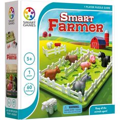 the smart farmer board game is in its box and it's ready to be played