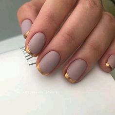 Natural Nails Manicure, Manicure Nail Designs, Subtle Nails, Cute Gel Nails, Soft Nails, Manicure Y Pedicure, Classy Nails, Chic Nails, Fancy Nails