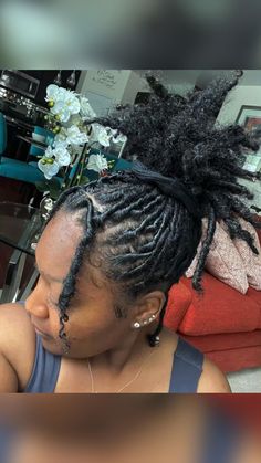 Dreads Color, Silk Press Hair, Loc Hairstyles, Beautiful Locs, Beautiful Dreadlocks, Short Locs Hairstyles, Loc Journey, Pretty Hair Color, Girls Hairstyles Braids