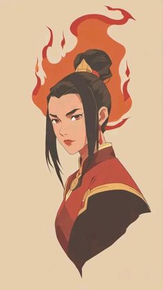 Azula Avatar Wallpaper, Atla Azula, Azula Avatar, Fire Princess, Avatar The Last Airbender Art, Red Sonja, Avatar Characters