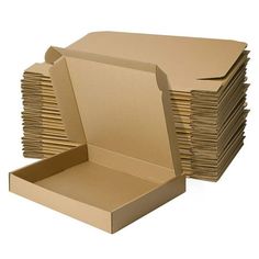 a large cardboard box filled with lots of papers