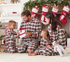 Stewart Plaid Flannel Family Pajama Collection Pyjamas Onesie, Matching Onesies, Long Johns Pajamas, Nursing Hoodie, Onesie Pajamas, Matching Family Pajamas, Holiday Pajamas, Baby Pajamas, Matching Pajamas