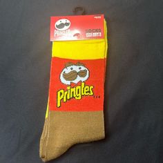 Pringles Novelty Socks Size 6-12 Please See Photographs For Description Questions? Leave A Comment Below! Pringle Socks, Heated Socks, Uniqlo Bags, Vintage Chanel Handbags, Vintage Patagonia, True Religion Men, Novelty Socks, Carhartt Mens, Pleated Mini Skirt