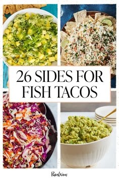 26 side dishes for fish tacos