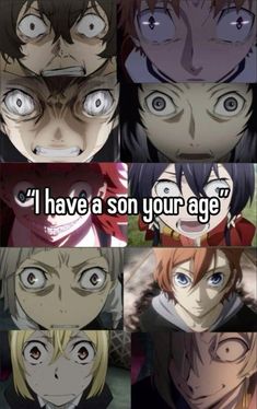 many different faces with the words i have a son your age