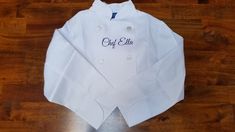 YOUTH CHEF COAT - JACKET Our Children's long sleeve classic chef coat in easy-care and durable spun poly looks, breathes and has the soft feel of pure cotton. Stain resistant, non-fading and stands up to laundering time after time. No ironing or shrinking gives you hassle-free care! Button closure Stand-up mandarin style collar; double-breasted front placket opening Long sleeves with vented cuffs 8 non-breakable melamine button closures 100% Spun Polyester Unisex; Fits Boys and Girls Youth Size Customizable Long Sleeve Winter Outerwear, Men Birthday Party, Chef Jackets, Chef Coat, Coat For Men, Mens Birthday Party, Men Birthday, Time After Time, Man Birthday