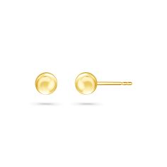 Elevate your daily ear stack with our Orb Ball Studs. Crafted from 14K solid gold, these studs are perfectly sized for everyday elegance and embody the essence of classic understated luxury. Whether you pair them with your favorite hoops or let them shine solo, these studs add a touch of refined minimalism to any outfit. A must-have for the modern jewelry lover who embraces effortless sophistication.

Size: 4mm & 5mm Diameter Ball Options
Sold as a PAIR
14K Solid Gold

Lifetime Guarantee
Made in Everyday Elegance, Ear Stack, Understated Luxury, Mom Kid, Layered Hair, Jewelry Lover, Modern Jewelry, Jewelry Trends, Custom Engraving