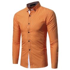 Dark Line Quilted Slim Long Sleeve Shirt - Beer - 3D70124916 - Men's Clothing, Men's Tops & T-Shirts, Men's Shirts  #MensShirts #Men's #Clothing # #Men's #Tops #& #TShirts # #Men's #Shirts Slim Fit Mens Shirts, Men Shirts, Aesthetic Shirts, Business Shirts, Men Shirt Style, Slim Fit Shirt, Branded Shirts, Formal Shirts, Slim Fit Men