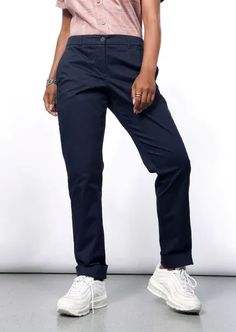 With the right amount of stretch for ease and comfort where you need it, our classic trouser is a true wardrobe staple. The convertible cuff allows you to roll up to crop at your ankle, or extend for a full length pant in a snap. Casual Stretch Bottoms With Button Cuffs, Classic Rolled Hem Bottoms For Workwear, Classic Workwear Bottoms With Rolled Hem, Classic Bottoms With Rolled Hem For Workwear, Workwear Bottoms With Rolled Hem And Tapered Leg, Relaxed Fit Workwear Pants With Rolled Hem, Relaxed Fit Rolled Hem Pants For Workwear, Relaxed Fit Pants With Rolled Hem For Workwear, Tapered Leg Bottoms With Rolled Hem For Work