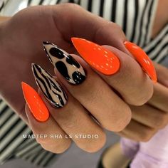 Neon Nails 2024, Fab Nails, Girl Nails, Diva Nails, Pretty Hands, Hot Nails, Fire Nails, Coffin Nails Designs, Pretty Acrylic Nails