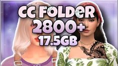 an image of two women with the words c folder 2080 + 17gb