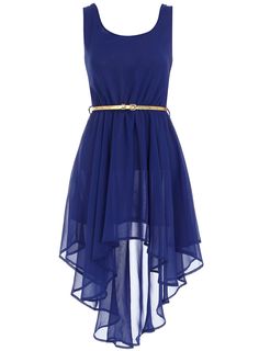 Aysmmetric royal blue dress - View All New In - What's New - Dorothy Perkins United States Blue High Low Dress, Dress Clipart, Asymmetrical Black Dress, Wine Dress, Sweatpants Outfit, Royal Blue Dress, Featuring Dress