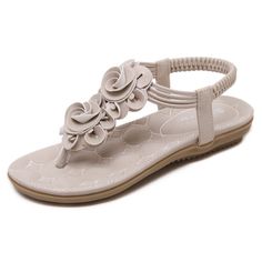 Home page – Comfy Sandals Womens Summer Shoes Sandals, Elegant Sandals, Flower Sandals, Comfy Sandals, Sandals Flat, Summer Flats, Beach Flip Flops, Womens Summer Shoes, Styl Boho