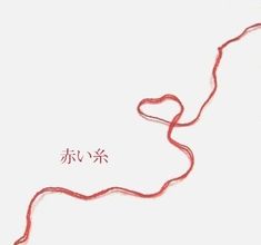 a red string with chinese writing on it