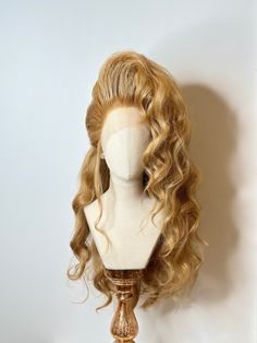 Big Blonde Wig lacefront 13*3 80s Wig 80s Wig, Blonde Wig, Synthetic Hair, Lace Front, Lace Front Wigs, Lace Wigs, Food Animals, Hair Care, Wigs