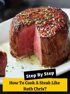 how to cook a steak like ruth cruis? step by step instructions and pictures