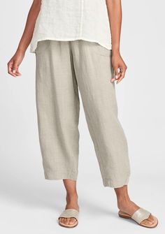 Seamly Pant - Linen Pants Plain Skirt, Mid Waist Pants, Cotton Maxi Skirts, Plain Pants, Linen Pant, Cotton Linen Pants, Linen Clothing, Wide Leg Linen Pants, Fashion Catalogue