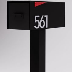 Made of steel with a powdercoated finish. Features aluminum magnetic numbers. Post mounting; hardware included. Spot clean. Address Signs For Yard, Steel Patina, Front Door Hardware, Steel Mailbox, Mailbox Address, Custom Mailboxes, Mailbox Post, Mounted Mailbox, Silver Numbers