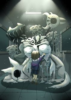 True Lab... *explodes in tears* True Lab Undertale, Undertale Frisk, Lab Art, Stay Determined, Undertale Pictures, Undertale Sans