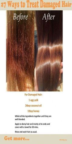 Hair Damage Repair, Hair Home Remedies, Hair Repair Diy, Hair Masks For Dry Damaged Hair, Damaged Hair Diy, Haarlem Netherlands, Treat Damaged Hair, Ayurvedic Hair Care, Easy Care Hairstyles