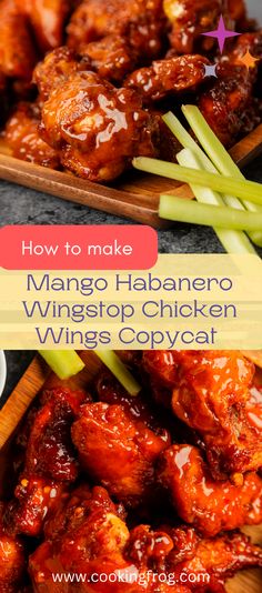 how to make mango habanero wingstop chicken wings copycat