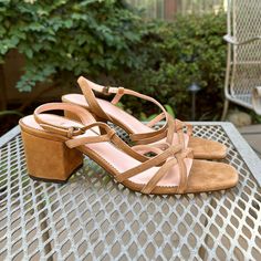 Nwt J Crew Suede Asymmetric Sandals. (Box 6) Spring Suede Sandals With Reinforced Heel, Suede Sandals With Medium Width And Almond Toe, Suede Sandals With Reinforced Heel And Almond Toe, Spring Suede Sandals With Almond Toe, Leopard Wedges, Canvas Sandals, Criss Cross Sandals, Black Strappy Sandals, Elegant Heels