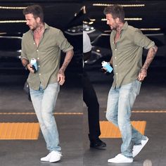 Husband Clothes, David Beckham Style, Outfit Hombre, Football Fashion, Red Wing Boots, Stylish Mens Outfits, Mens Casual Dress, Men Fashion Casual Outfits, Well Dressed Men