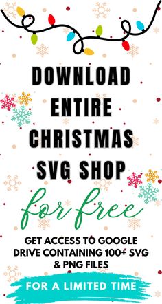 the christmas sale is on and it's free