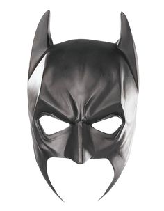 a batman mask is shown on a white background